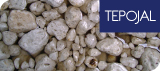 Tepojal, tepojal para construcci&oacute;n, materiales agregados